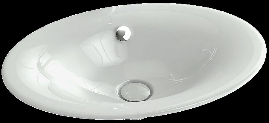 Раковина Jacob Delafon PRESQU'ILE 60 E4439-00 белая купить в интернет-магазине Sanbest