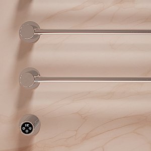 Полотенцесушитель электрический Vincea VTD-2H1CH хром, таймер купить в интернет-магазине сантехники Sanbest