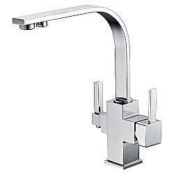 Смеситель для кухни Zorg Sanitary ZR 332 YF Хром купить в интернет-магазине сантехники Sanbest