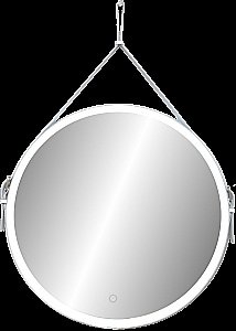 Зеркало Континент Millenium White ЗЛП738 65x65 в ванную от интернет-магазине сантехники Sanbest