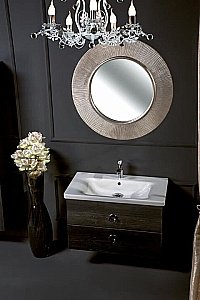 Зеркало Boheme NeoArt Shine 528-SL light серебро в ванную от интернет-магазине сантехники Sanbest