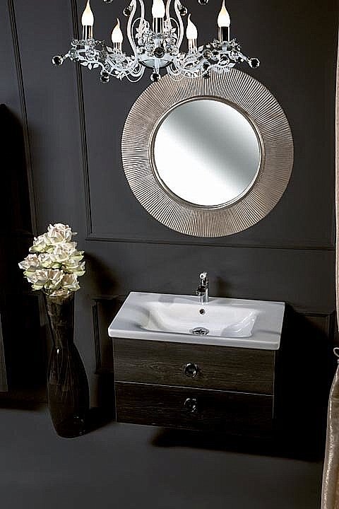 Зеркало Boheme NeoArt Shine 528-SL light серебро в ванную от интернет-магазине сантехники Sanbest