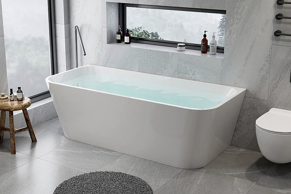 Акриловая ванна Royal Bath RIVA RB610400BL 180х80 белый купить в интернет-магазине Sanbest