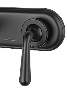 Смеситель для раковины встраиваемый WONZON & WOGHAND STEAM, Черный матовый (WW-88869008-MB) купить в интернет-магазине сантехники Sanbest