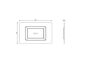 Мыльница для полки Boheme Space 10966-GM-SOAP оружейная сталь матовая купить в интернет-магазине сантехники Sanbest