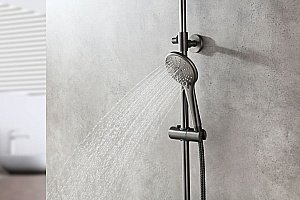 Душевая система Lemark Bronx LM3770GM купить в интернет-магазине сантехники Sanbest