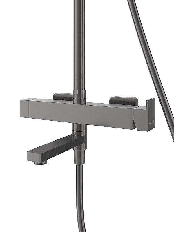 Душевая система Cezares SLIDER CVD-GM оружейная сталь купить в интернет-магазине сантехники Sanbest
