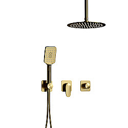 Душевая система WasserKraft A3651.282.353.259.285.194.201 золото матовое купить в интернет-магазине сантехники Sanbest