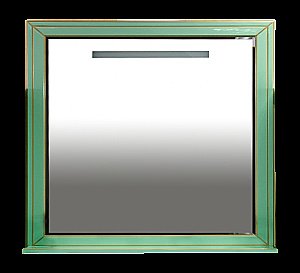 Зеркало Misty Vena 89x100 салатовая/ патина в ванную от интернет-магазине сантехники Sanbest