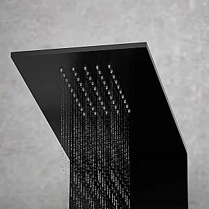 Душевая кабина Black&White GALAXY G8701 90x90 черный/прозрачный купить в интернет-магазине Sanbest