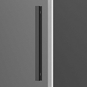 Душевой уголок Vincea Soft VSR-3SO8012CLGM 120x80 стекло прозрачное/профиль вороненая сталь купить в интернет-магазине Sanbest