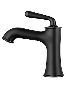 Смеситель для раковины WONZON & WOGHAND STEAM, Черный матовый (WW-88139008-MB) купить в интернет-магазине сантехники Sanbest