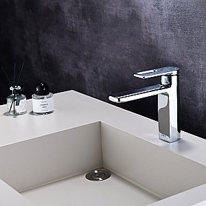 Смеситель для раковины Black&white Gravity GF-7103-С хром купить в интернет-магазине сантехники Sanbest