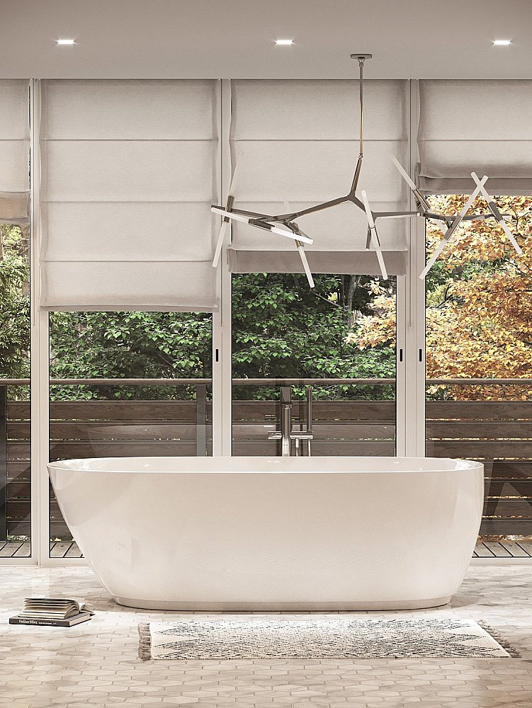 Акриловая ванна Sancos Single 180х85 FB07 белая купить в интернет-магазине Sanbest