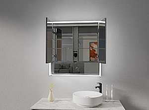 Зеркальный шкаф Esbano ESMT3828D 80х85 купить в интернет-магазине сантехники Sanbest