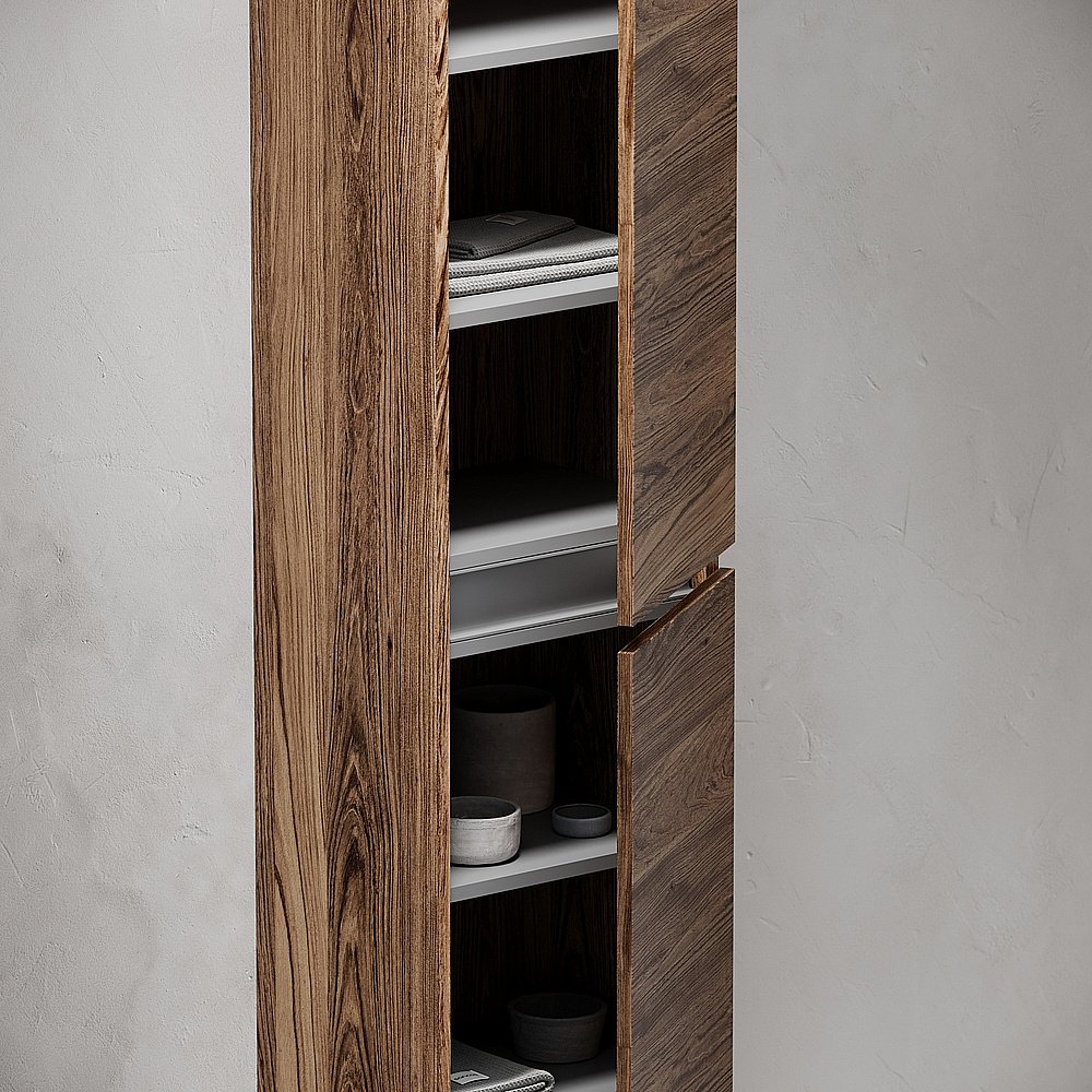 Пенал Sancos Urban PUR35ECH дуб чарльстон для ванной в интернет-магазине сантехники Sanbest