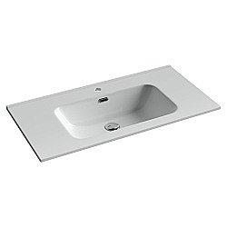 Раковина мебелная Sancos ELEMENT Sancos CN7002 91 белая купить в интернет-магазине сантехники Sanbest