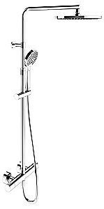 Душевая система KEUCO Plan blue 53926012321 хром купить в интернет-магазине сантехники Sanbest