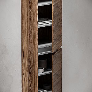 Пенал Sancos Urban PUR35ECH дуб чарльстон для ванной в интернет-магазине сантехники Sanbest