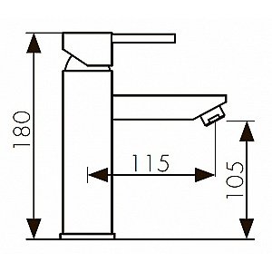 Смеситель для раковины Kaiser Sensor 38211 купить в интернет-магазине сантехники Sanbest