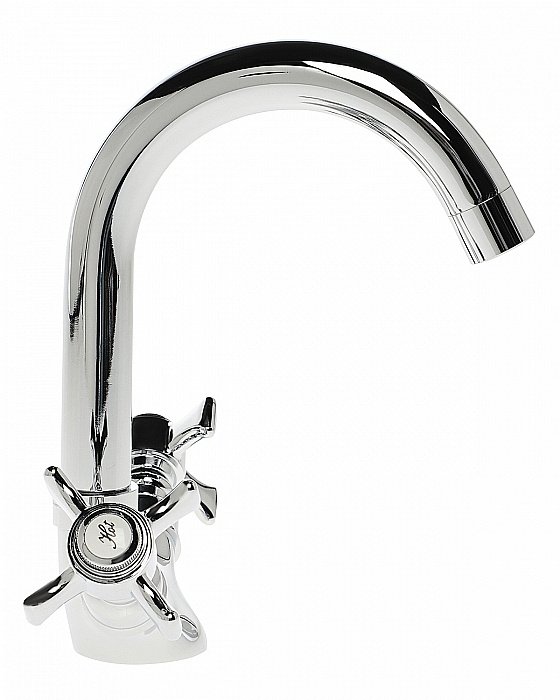 Смеситель для раковины Agger Retro-X A1701100 хром купить в интернет-магазине сантехники Sanbest