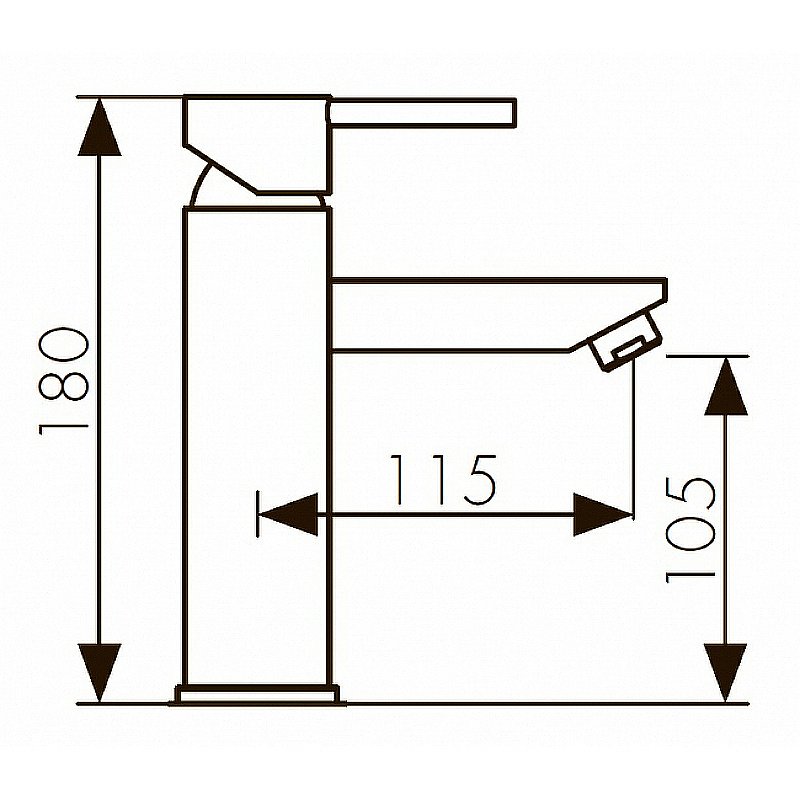 Смеситель для раковины Kaiser Sensor 38211 купить в интернет-магазине сантехники Sanbest