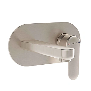 Смеситель для раковины VitrA Root Round A4272134EXP никель брашированный купить в интернет-магазине сантехники Sanbest