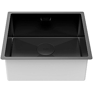 Кухонная мойка Paulmark Next 48 PM214844-MBN черная матовая купить в интернет-магазине сантехники Sanbest
