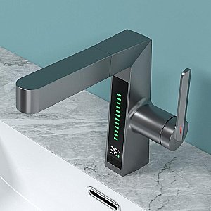 Смеситель для раковины Black&white Sky Day SD3029GM оружейная сталь матовая купить в интернет-магазине сантехники Sanbest