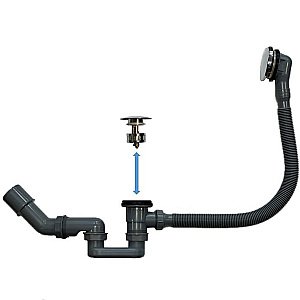 Слив-перелив для ванны Vincea DU-OV купить в интернет-магазине сантехники Sanbest