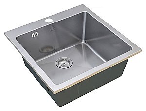 Мойка кухонная Zorg Steel Hammer SH R 5151 Сталь купить в интернет-магазине сантехники Sanbest