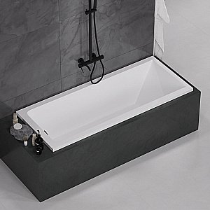 Ванна Alba Spa Gamma ВПР0220200100 150х70 белая купить в интернет-магазине Sanbest