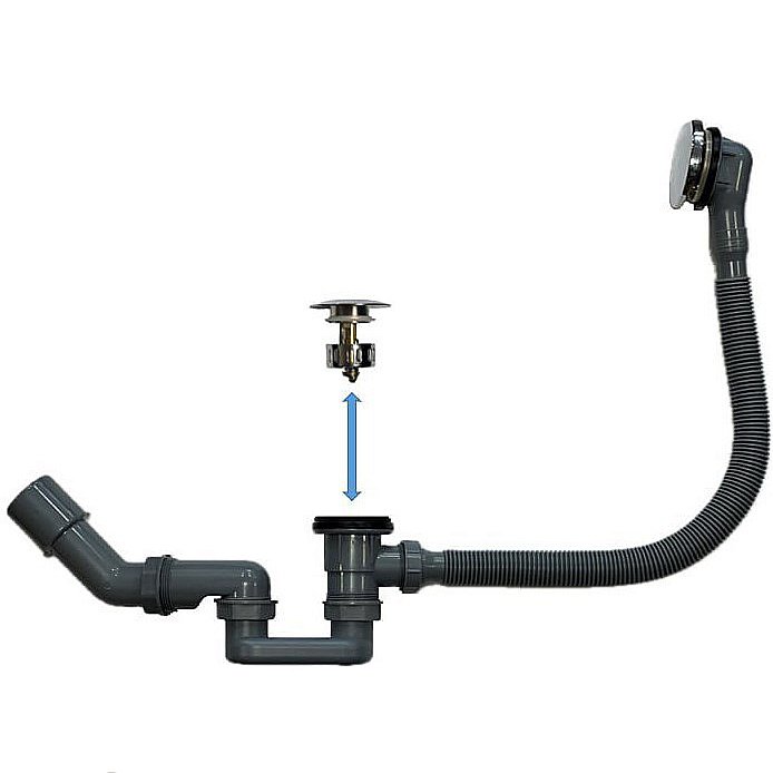 Слив-перелив для ванны Vincea DU-OV купить в интернет-магазине сантехники Sanbest