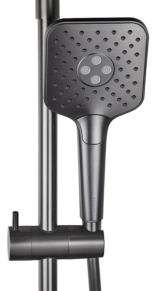 Душевая система Kaiser Serio 05382-15 вороненая сталь купить в интернет-магазине сантехники Sanbest