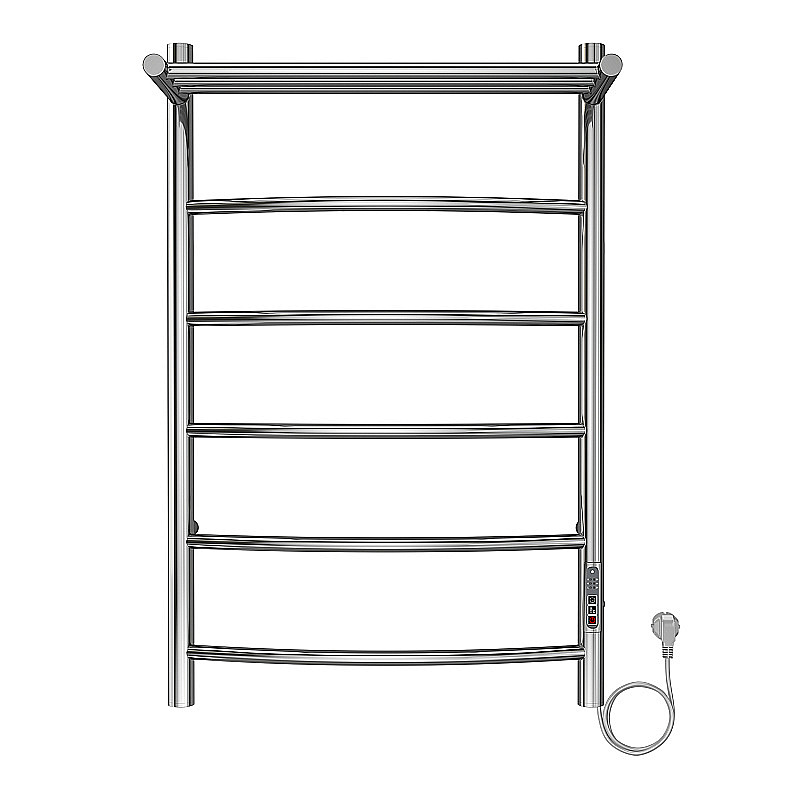 Полотенцесушитель электрический Azario VERONA П5 500х800 AZ04858P хром купить в интернет-магазине сантехники Sanbest