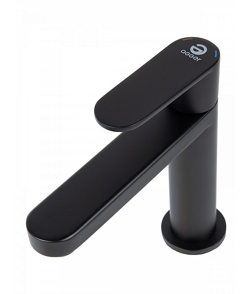 Cмеситель для раковины Agger Sweet A2702144 черный матовый купить в интернет-магазине сантехники Sanbest