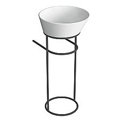 Консоль с раковиной Simas Wave 42 для ванной в интернет-магазине сантехники Sanbest