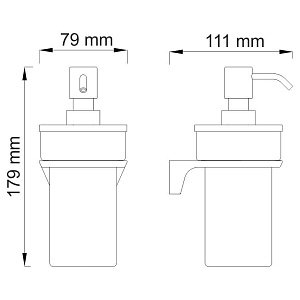 Диспенсер WasserKRAFT Glan K-5199 купить в интернет-магазине сантехники Sanbest