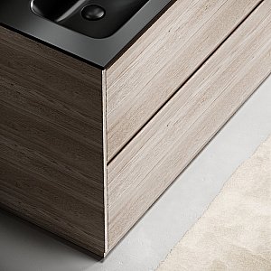 Тумба с раковиной Sancos Libra Floor 120 LB120F-2EG дуб галифакс натуральный для ванной в интернет-магазине Sanbest