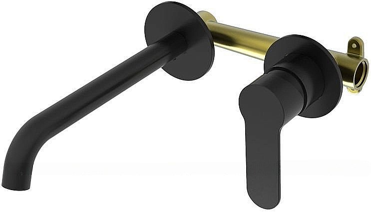 Смеситель для раковины Aquanet Passion 336185 черный матовый купить в интернет-магазине сантехники Sanbest