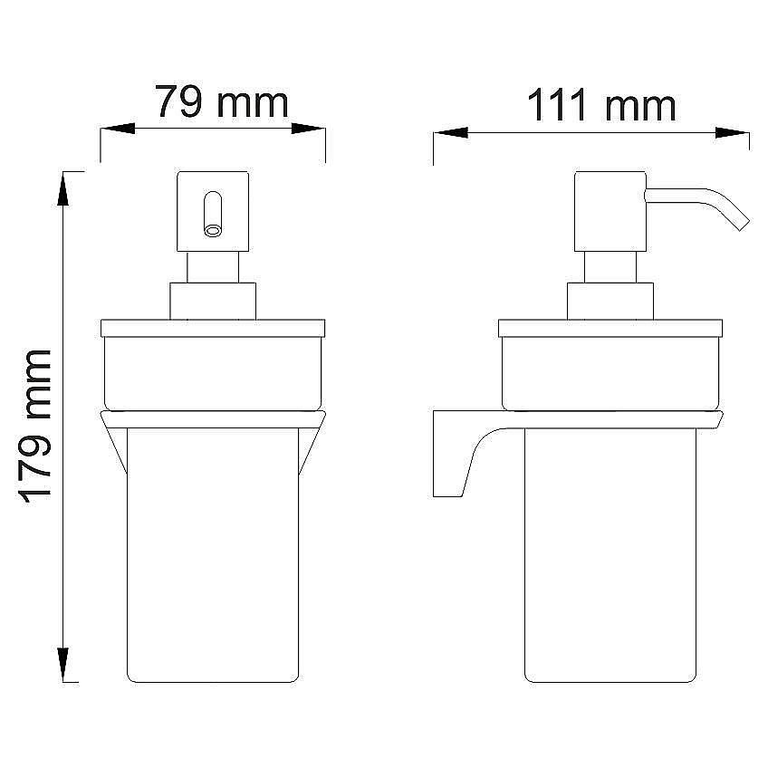 Диспенсер WasserKRAFT Glan K-5199 купить в интернет-магазине сантехники Sanbest