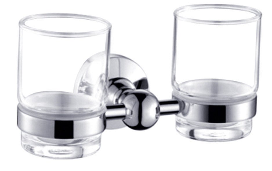 Стакан для зубных щеток CeramaLux Caps 51303 хром купить в интернет-магазине сантехники Sanbest