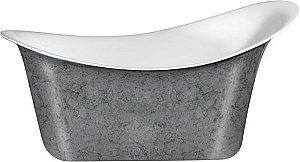Ванна акриловая Lagard Tiffany lgd-tf-ts 175х82.5 белая,серебро купить в интернет-магазине Sanbest