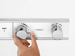 Термостат для душа Hansgrohe RainSelect 15357600 купить в интернет-магазине сантехники Sanbest
