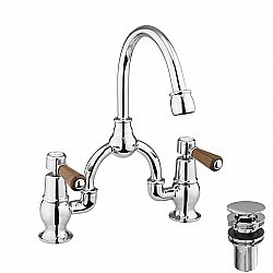 Смеситель для раковины Burlington KE27-QT WAL+W11 купить в интернет-магазине сантехники Sanbest