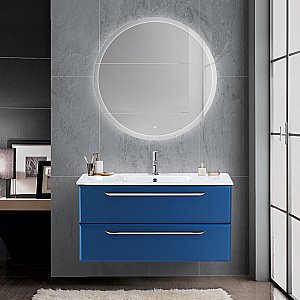 Зеркало с LED подстветкой Cezares ECO CZR-SPC-LED-TCH 90x90 в ванную от интернет-магазине сантехники Sanbest