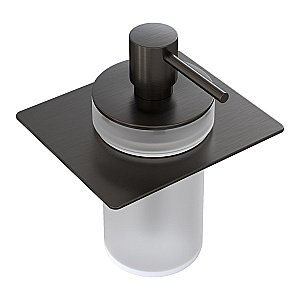 Диспенсер для полки Boheme Space 10966-GM-DISP оружейная сталь матовая купить в интернет-магазине сантехники Sanbest