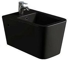 Биде подвесное SantiLine SL-5054MB черное купить в интернет-магазине Sanbest