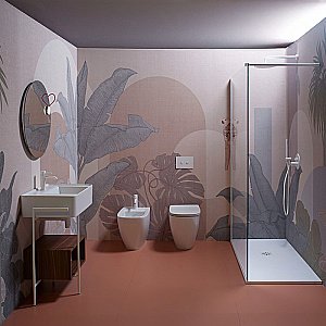 Унитаз подвесной Simas Juniper JU18, безободковый, слив торнадо, белый купить в интернет-магазине Sanbest