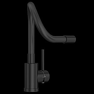 Смеситель для кухни Elghansa 56F4016-Black черный купить в интернет-магазине сантехники Sanbest